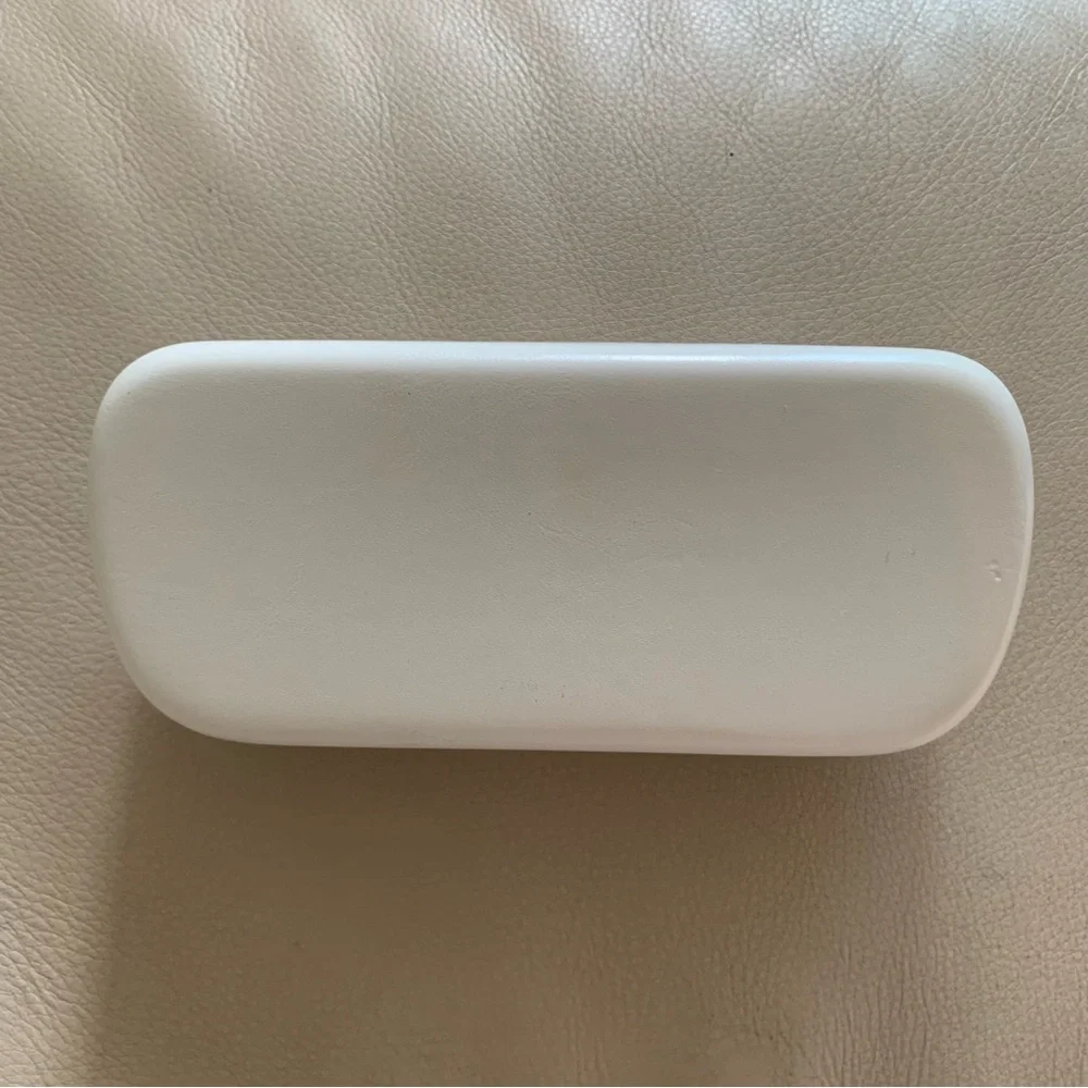 Calvin Klein White Sunglasses Case Only Black Interior Like New